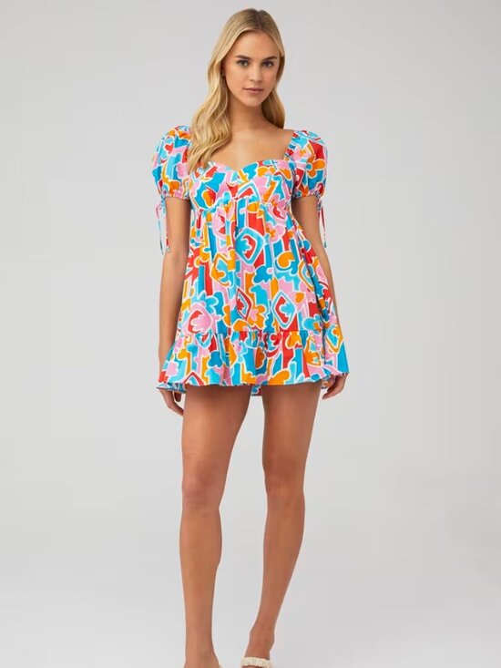 Amanda Uprichard Dresses & Skirts - Amanda Uprichard Sicily Mini Dress in Miami Colorway NWT M